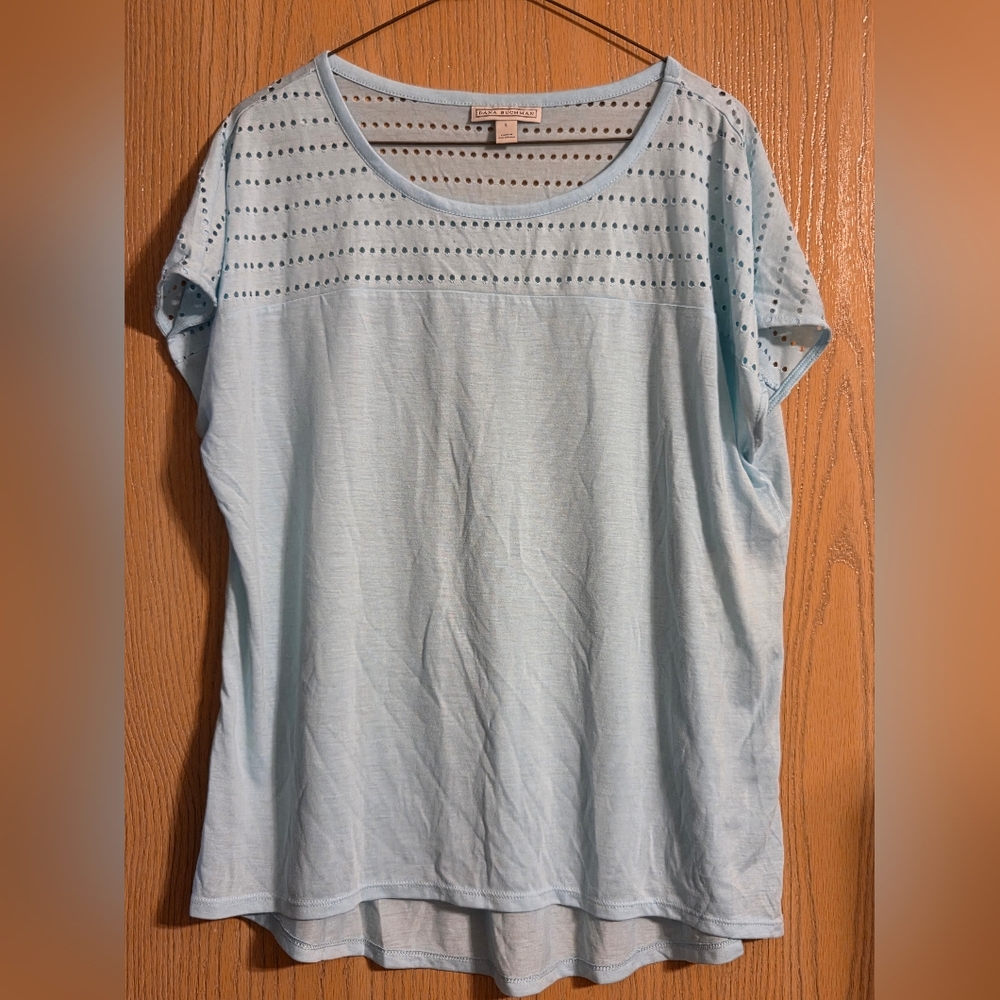Light Blue Women's Top